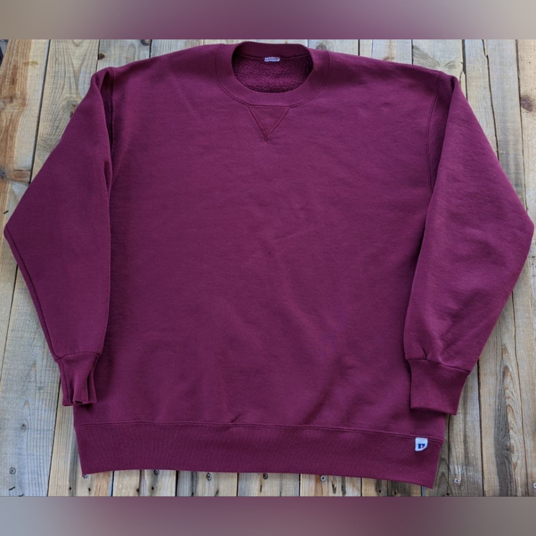 Vintage 90s Russell Athletic Sweatshirt Made In Usa Mens Size Large